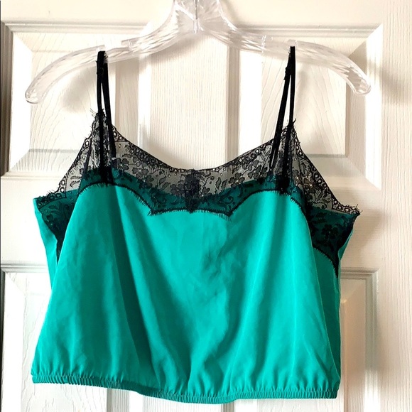 Free People Other - 🌸 3/$20 Free People Kelly Green Camisole